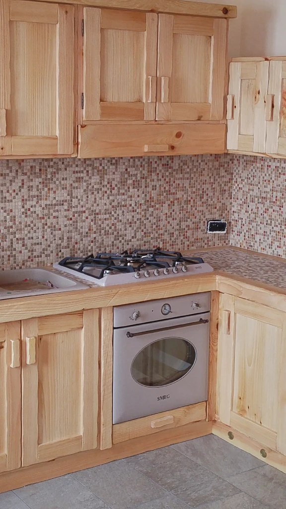 Cucine In Legno Bergamo Clusone 08