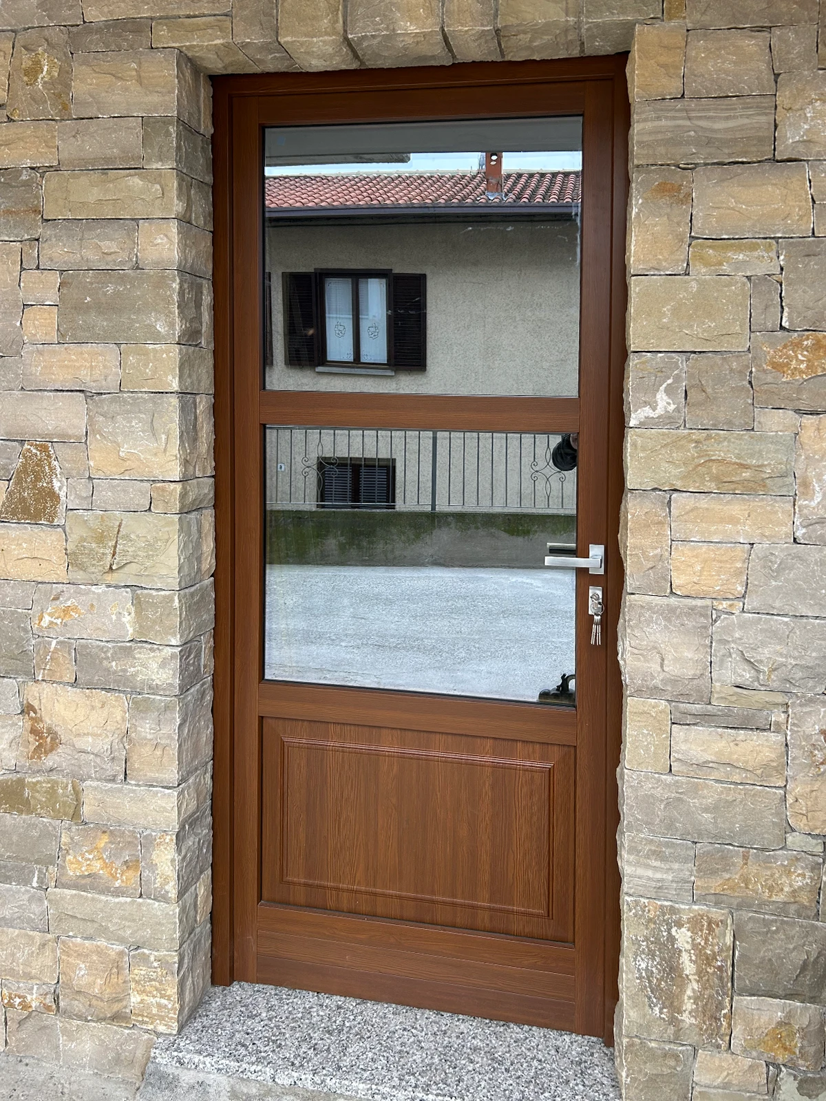 Porte Ingresso Su Misura Bergamo Clusone 01